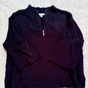 Coldwater Creek Women's Black Sweater